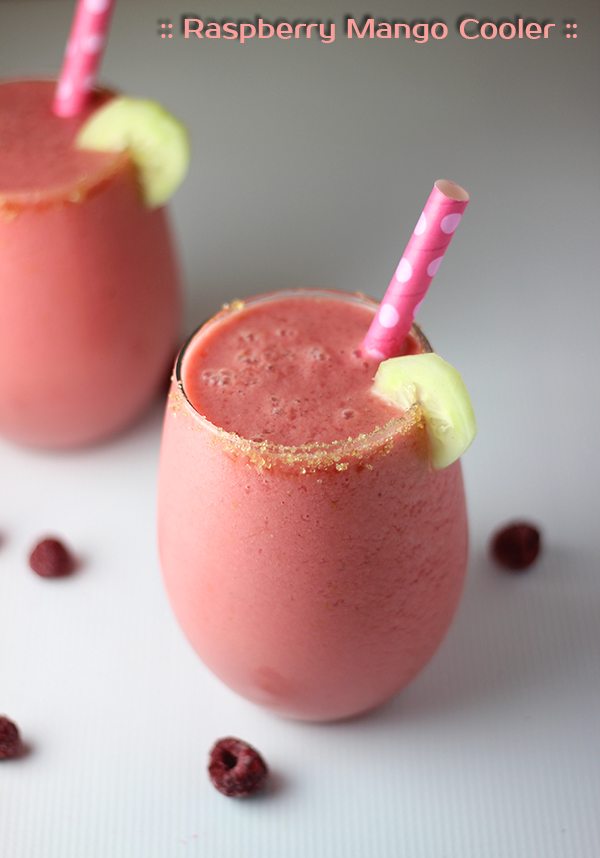 Raspberry Mango Cooler Recipe